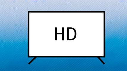 HD resolution TVs