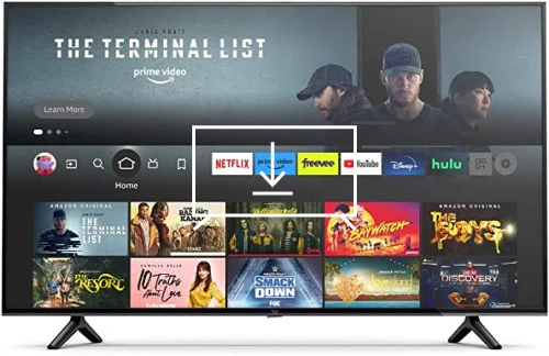 Install apps on Amazon Fire TV 4-Series 43"