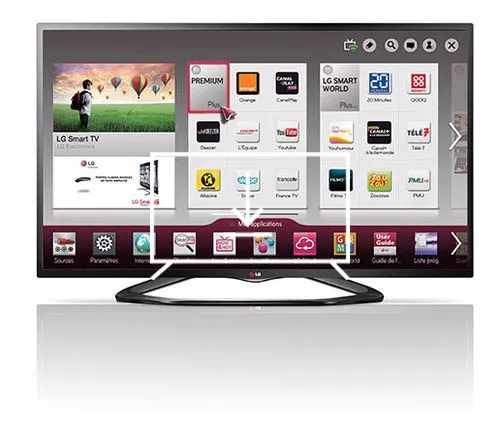 Install apps on LG 42LN575S