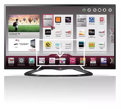Install apps on LG 50LN575S