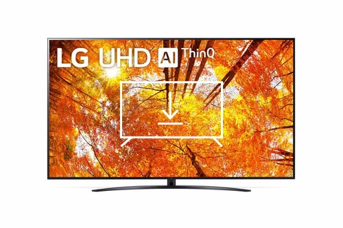 Install apps on LG 50UQ91009, 50" LED-TV, UHD