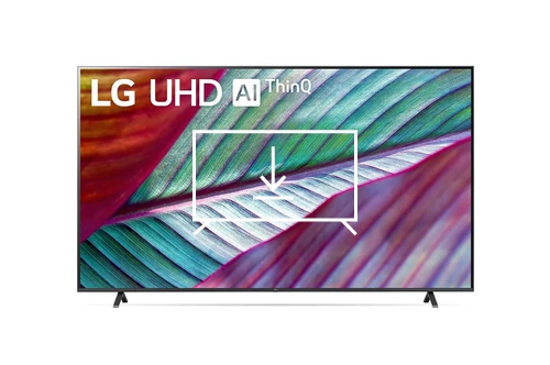 Install apps on LG 86UR76006LC