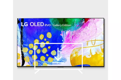 Install apps on LG G2 77 inch evo Gallery Edition OLED TV