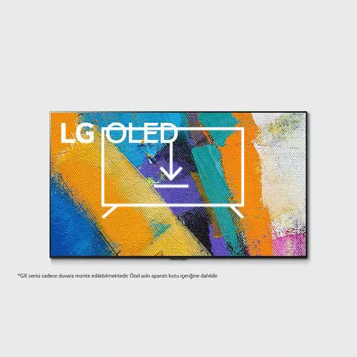 Install apps on LG OLED55GX6LA
