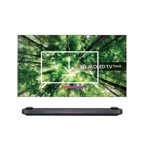 Install apps on LG OLED65W8PLA