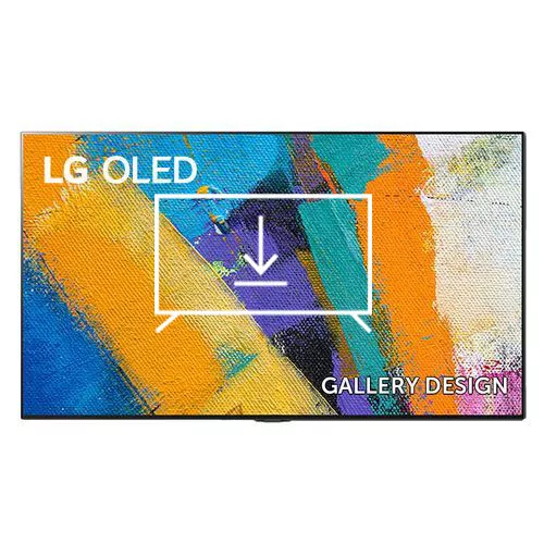 Install apps on LG OLED77GX6LA