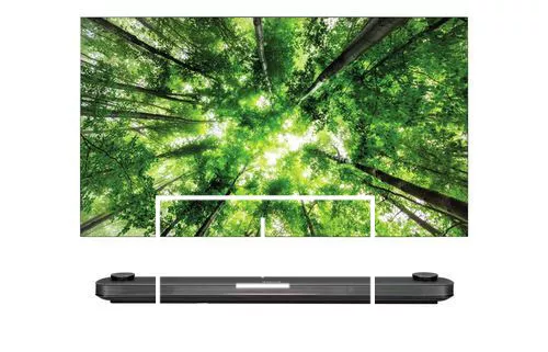 Install apps on LG OLED77W8PLA