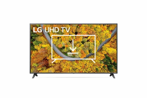 Install apps on LG TV 75UP75009 LC, 75" LED-TV, UHD