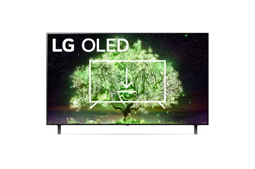 Install apps on LG TV OLED 55A19 LA, 55", UHD