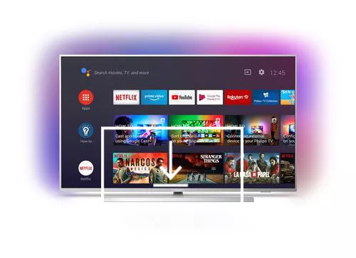 Installer des applications sur Philips 4K UHD LED Android TV 55PUS7304/12