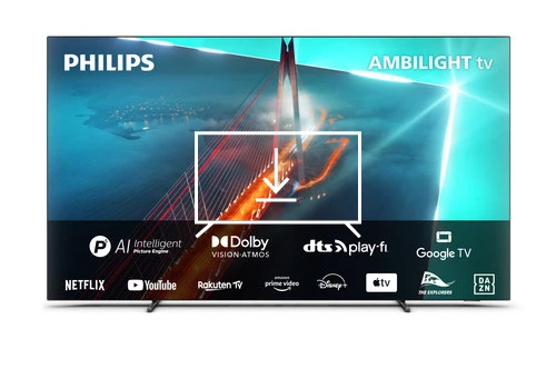 Instalar aplicaciones en Philips OLED 48OLED708 4K Ambilight TV