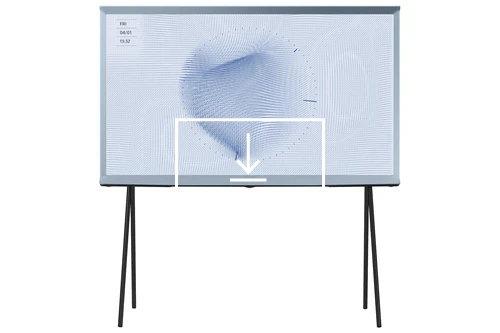 Instalar aplicaciones en Samsung 50" The Serif LS01B QLED 4K HDR Smart TV in Cotton Blue (2023)