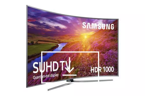 Install apps on Samsung 88” KS9800 Curved SUHD Quantum Dot Ultra HD Premium HDR 1000 TV