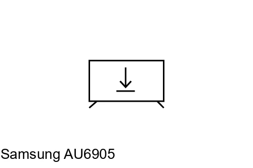 Install apps on Samsung AU6905