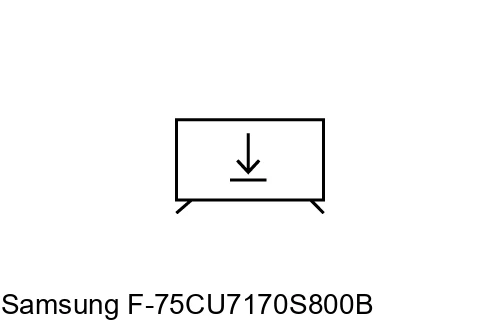 Installer des applications sur Samsung F-75CU7170S800B