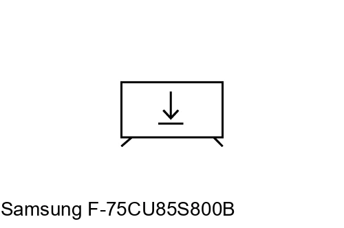 Install apps on Samsung F-75CU85S800B