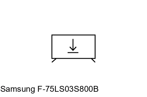 Install apps on Samsung F-75LS03S800B
