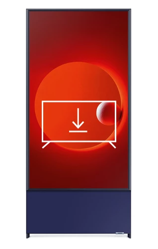 Install apps on Samsung GQ43LS05TAU