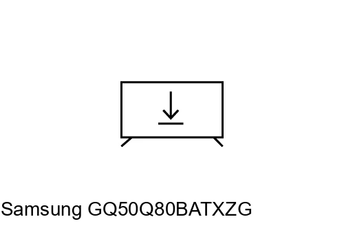 Installer des applications sur Samsung GQ50Q80BATXZG