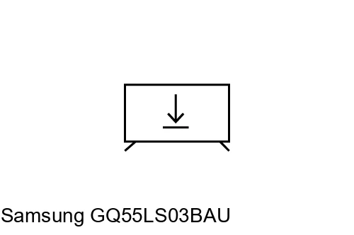 Install apps on Samsung GQ55LS03BAU