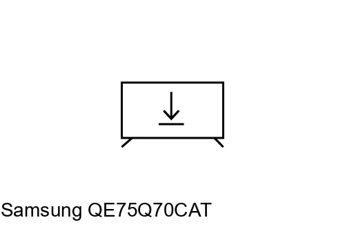 Instalar aplicaciones en Samsung QE75Q70CAT