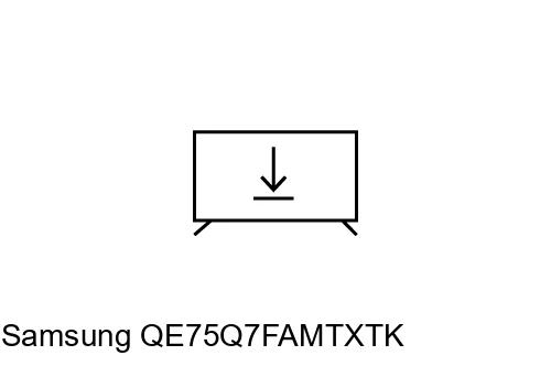 Installer des applications sur Samsung QE75Q7FAMTXTK