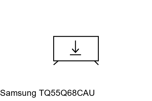 Install apps on Samsung TQ55Q68CAU
