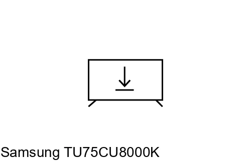 Instalar aplicaciones en Samsung TU75CU8000K