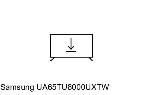 Installer des applications sur Samsung UA65TU8000UXTW
