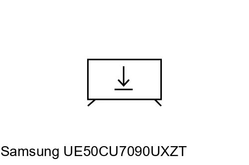 Install apps on Samsung UE50CU7090UXZT