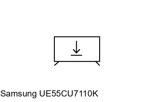 Install apps on Samsung UE55CU7110K