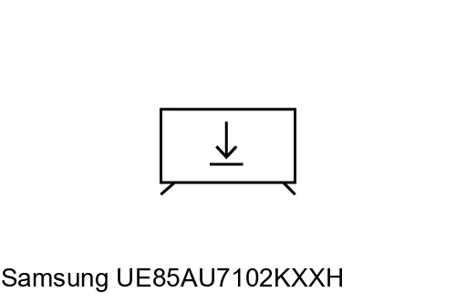 Installer des applications sur Samsung UE85AU7102KXXH