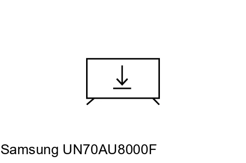Install apps on Samsung UN70AU8000F