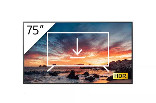 Install apps on Sony FWD-75X80H/UKT
