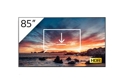 Install apps on Sony FWD-85X80H/UKT
