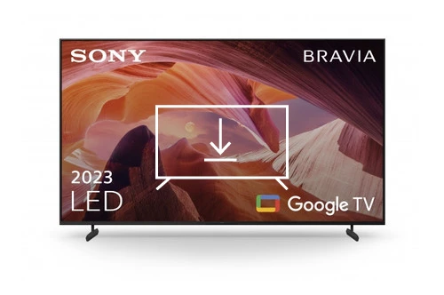 Install apps on Sony FWD-85X80L