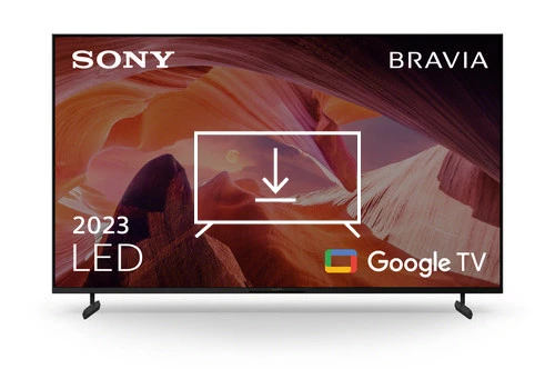Install apps on Sony KD-75X80L