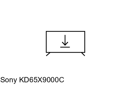 Install apps on Sony KD65X9000C