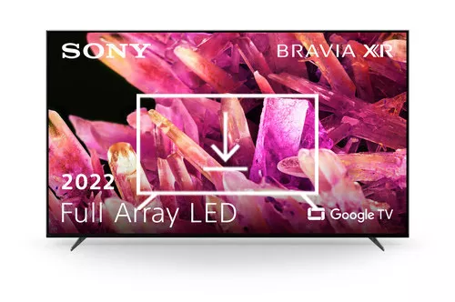 Instalar aplicaciones a Sony XR-55X93K