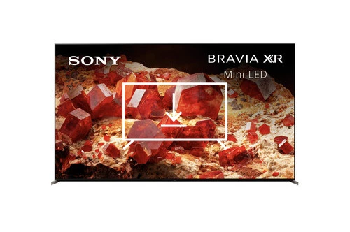 Instalar aplicaciones en Sony XR-75X93L