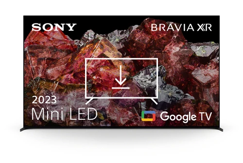 Installer des applications sur Sony XR-75X95L