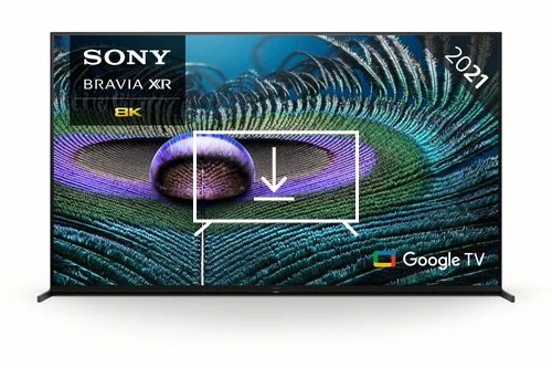 Install apps on Sony XR-75Z9 JAEP, 75" LED-TV
