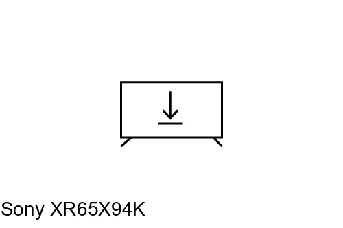 Installer des applications sur Sony XR65X94K