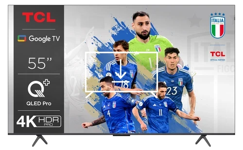Install apps on TCL TCL Serie C6 Smart TV QLED 4K 55" 55C655, audio Onkyo con subwoofer, Dolby Vision - Atmos, Google TV