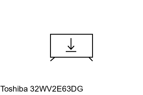 Installer des applications sur Toshiba 32WV2E63DG