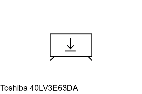 Instalar aplicaciones en Toshiba 40LV3E63DA