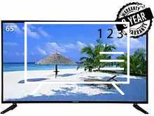 Organize channels in Croma CREL7358 65 inch LED 4K TV