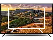 How to edit programmes on Detel DI55W4K18A7
