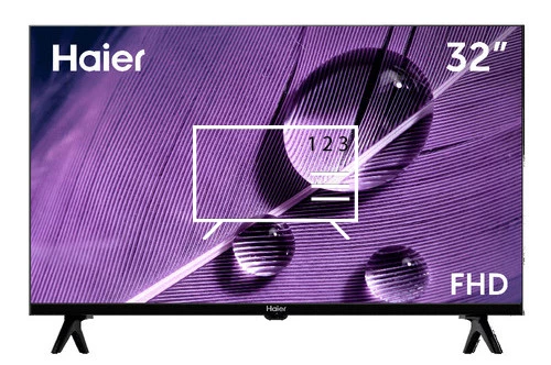 Ordenar canales en Haier 32 Smart TV S1