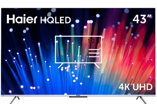 Cómo ordenar canales en Haier 43 Smart TV S3